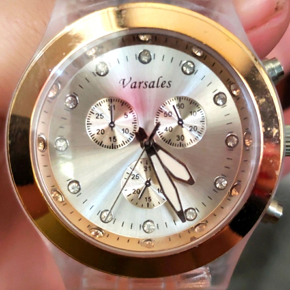 Versales stainless steal means watch